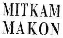 Mẫu nhãn hiệu MITKAM MAKON