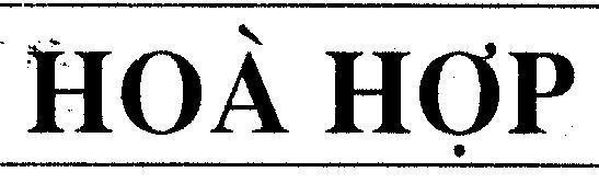 Mẫu nhãn hiệu Hòa Hợp