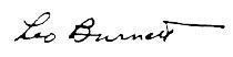 Mẫu nhãn hiệu LEO BURNETT