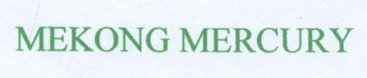 Mẫu nhãn hiệu MEKONG MERCURY