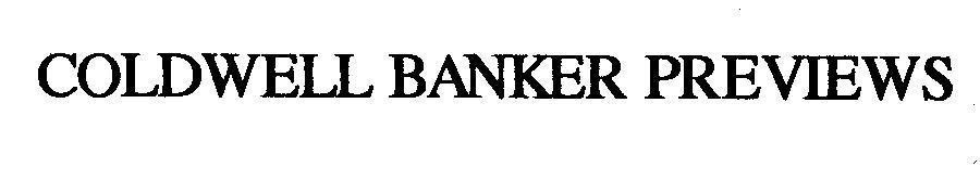 Mẫu nhãn hiệu COLDWELL BANKER PREVIEWS