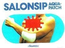 Mẫu nhãn hiệu SALONSIP AQUA-PATCH HISAMITSU