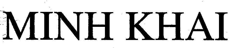Mẫu nhãn hiệu MINH KHAI