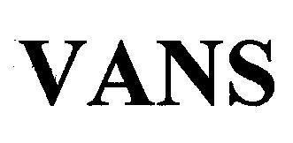 Mẫu nhãn hiệu VANS