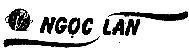 Mẫu nhãn hiệu NGọC LAN NL
