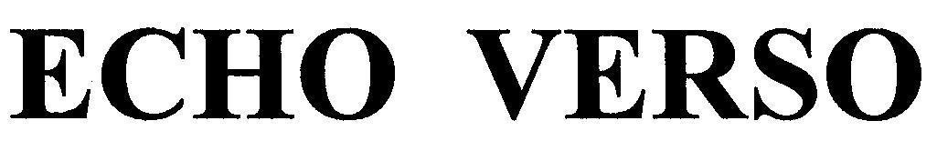 Mẫu nhãn hiệu ECHO VERSO