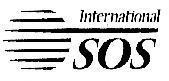 Mẫu nhãn hiệu INTERNATIONAL SOS