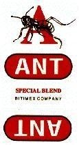 Mẫu nhãn hiệu ANT A SPECIAL BLEND BITIMEX COMPANY