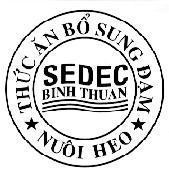 Mẫu nhãn hiệu SEDEC BINH THUAN Thức Ăn Bổ Sung Đạm Nuôi Heo