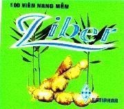 Mẫu nhãn hiệu ZIBER D. P EFTIPHAR, 100 Viên Nang Mềm