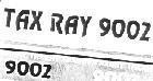 Mẫu nhãn hiệu TAX RAY 9002 TAXRAY