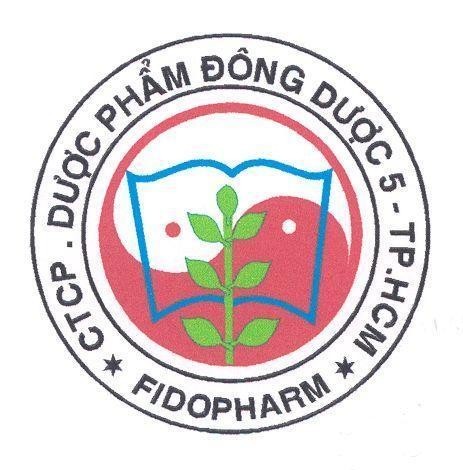 Mẫu nhãn hiệu CTCP DượC PHẩM ĐÔNG DượC 5 TP.HCM FIDOPHARM