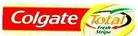 Mẫu nhãn hiệu COLGATE TOTAL FRESH STRIPE