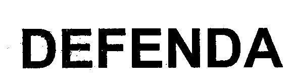 Mẫu nhãn hiệu DEFENDA