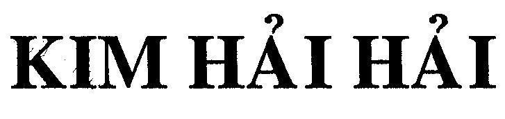 Mẫu nhãn hiệu Kim Hải Hải