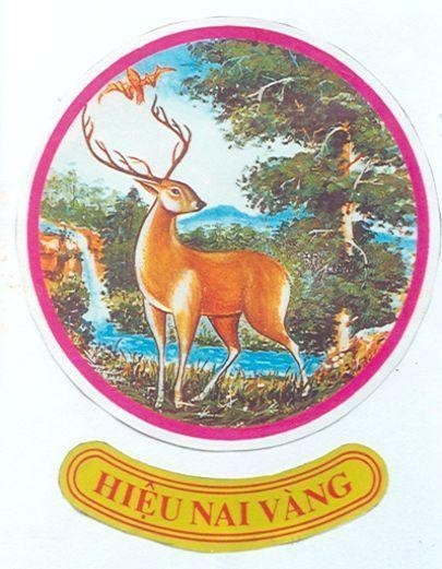 Mẫu nhãn hiệu Hiệu nai vàng