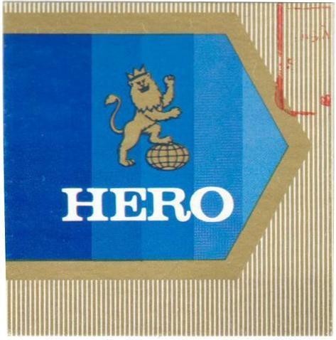 Mẫu nhãn hiệu HERO