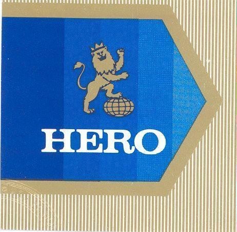 Mẫu nhãn hiệu HERO
