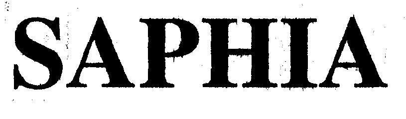 Mẫu nhãn hiệu SAPHIA