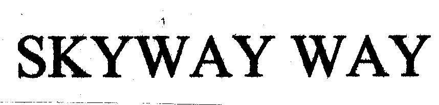 Mẫu nhãn hiệu SKYWAY WAY