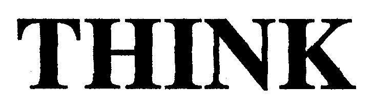 Mẫu nhãn hiệu THINK