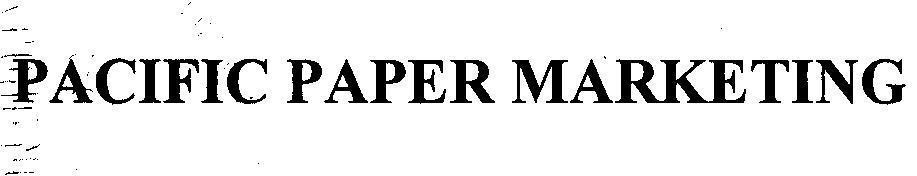 Mẫu nhãn hiệu PACIFIC PAPER MARKETING