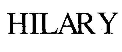 Mẫu nhãn hiệu HILARY
