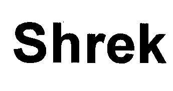 Mẫu nhãn hiệu Shrek