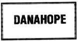 Mẫu nhãn hiệu DANAHOPE