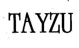 Mẫu nhãn hiệu TAYZU