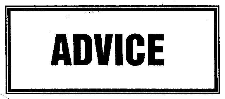 Mẫu nhãn hiệu ADVICE