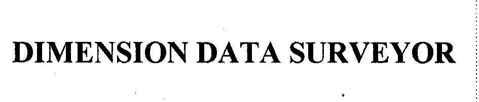 Mẫu nhãn hiệu DIMENSION DATA SURVEYOR