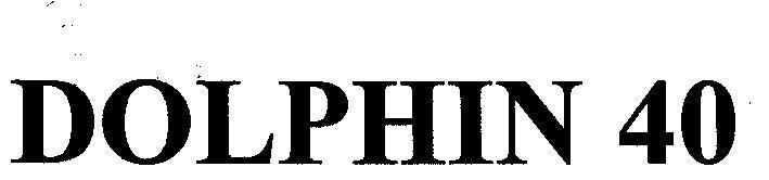 Mẫu nhãn hiệu DOLPHIN 40