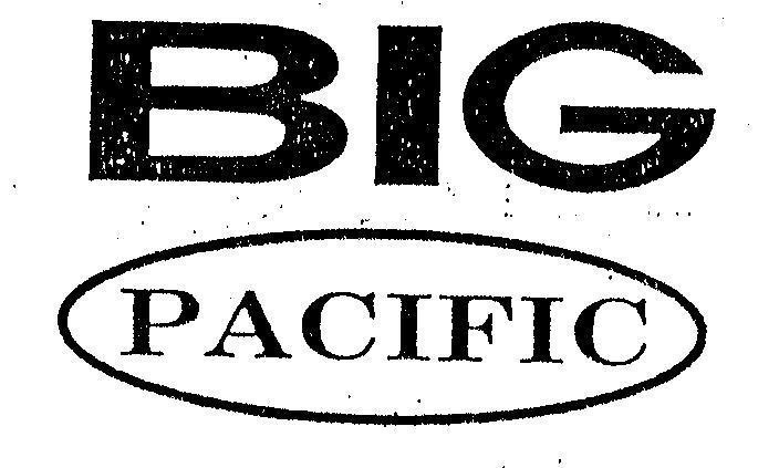 Mẫu nhãn hiệu PACIFIC BIG