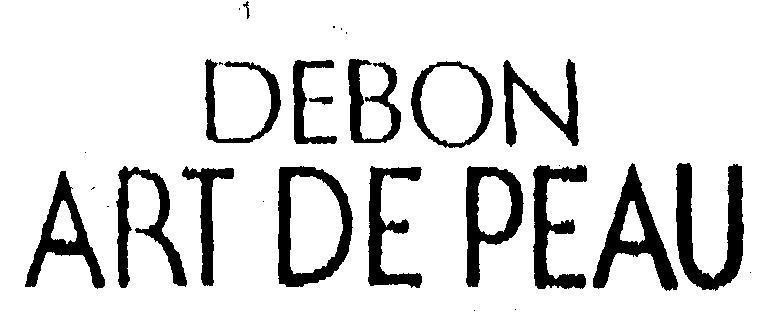 Mẫu nhãn hiệu DEBON ART DE PEAU