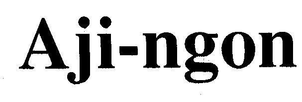 Mẫu nhãn hiệu Aji - ngon