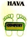 Mẫu nhãn hiệu HAVA COMFORT
