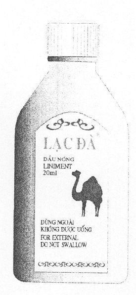Mẫu nhãn hiệu Lạc Đầu Dầu NóNG LINIMENT 20ml Dùng Ngoài Không Được Uống