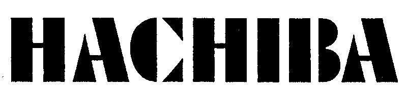 Mẫu nhãn hiệu HACHIBA