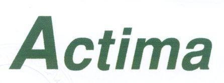 Mẫu nhãn hiệu Actima