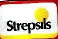 Mẫu nhãn hiệu STREPSILS.