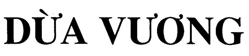 Mẫu nhãn hiệu DừA VƯƠNG