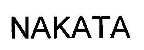 Mẫu nhãn hiệu NAKATA