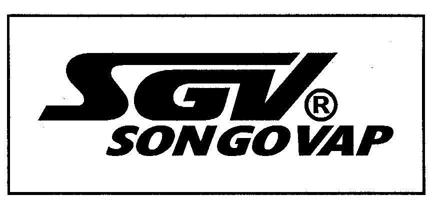 Mẫu nhãn hiệu SGV SONGOVAP