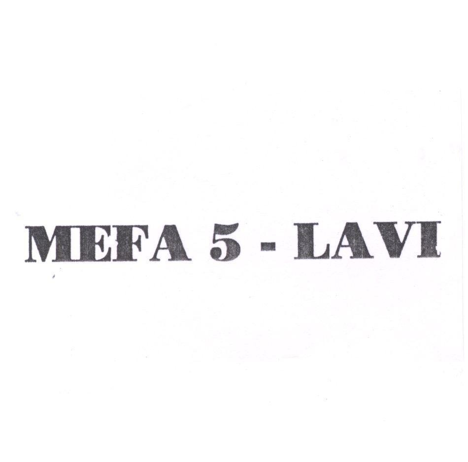 Mẫu nhãn hiệu MEFA 5-LAVI