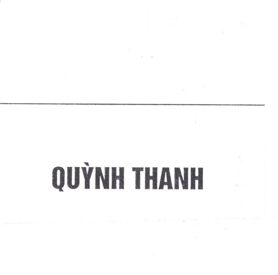 Mẫu nhãn hiệu Quỳnh Thanh
