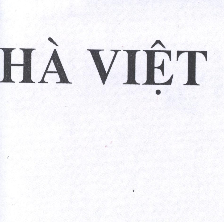 Mẫu nhãn hiệu Hà VIệT