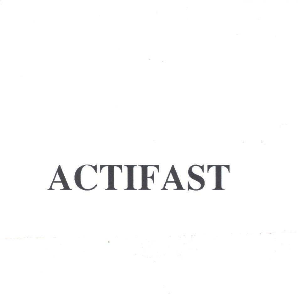 Mẫu nhãn hiệu ACTIFAST