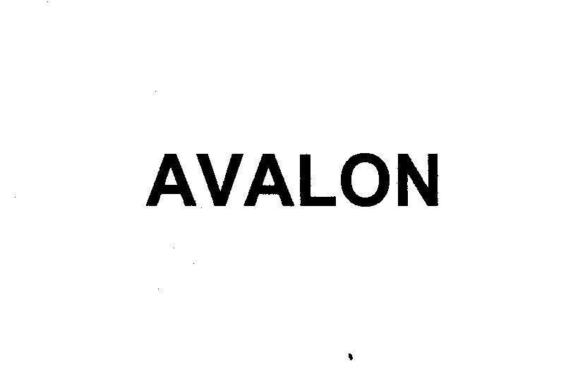 Mẫu nhãn hiệu AVALON