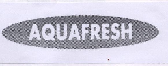 Mẫu nhãn hiệu AQUAFRESH